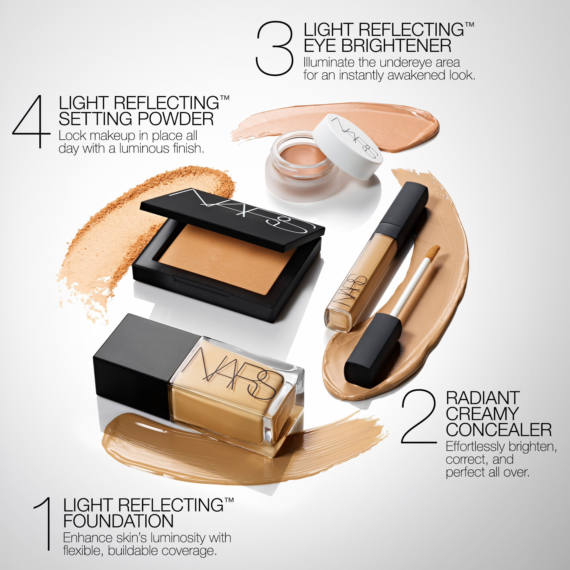 NARS Light Reflecting Foundation ＆コンシーラー NARS Light Reflecting™ Foundation | NARS KSA